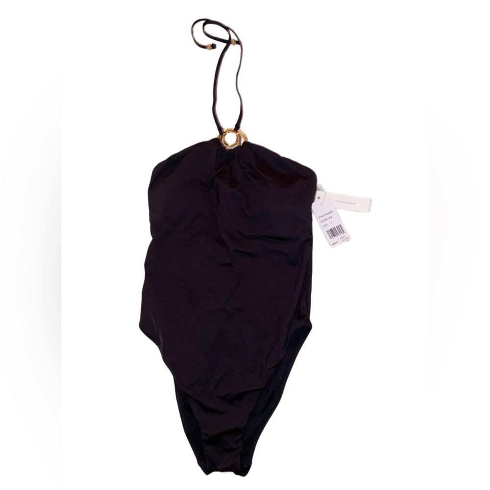 Sunshine 79 Sunshine Solids High Neck One Piece - Black